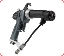 The Ransburg Vector AA90 Air Assisted Airless Electrostatic Spray Guns