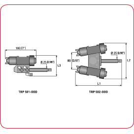 TRP Paint applicators with air and electrostatics