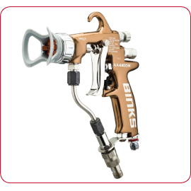 Binks AA4400M air assisted airless spray gun