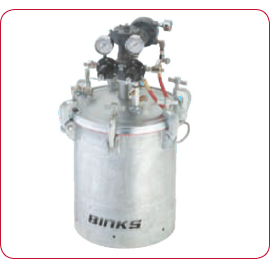 Binks Pressure Feed Containers & Agitators