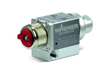 Wagner GA4000ACIC automatic spray gun for enhanced industrial refinishing, superior coating quality