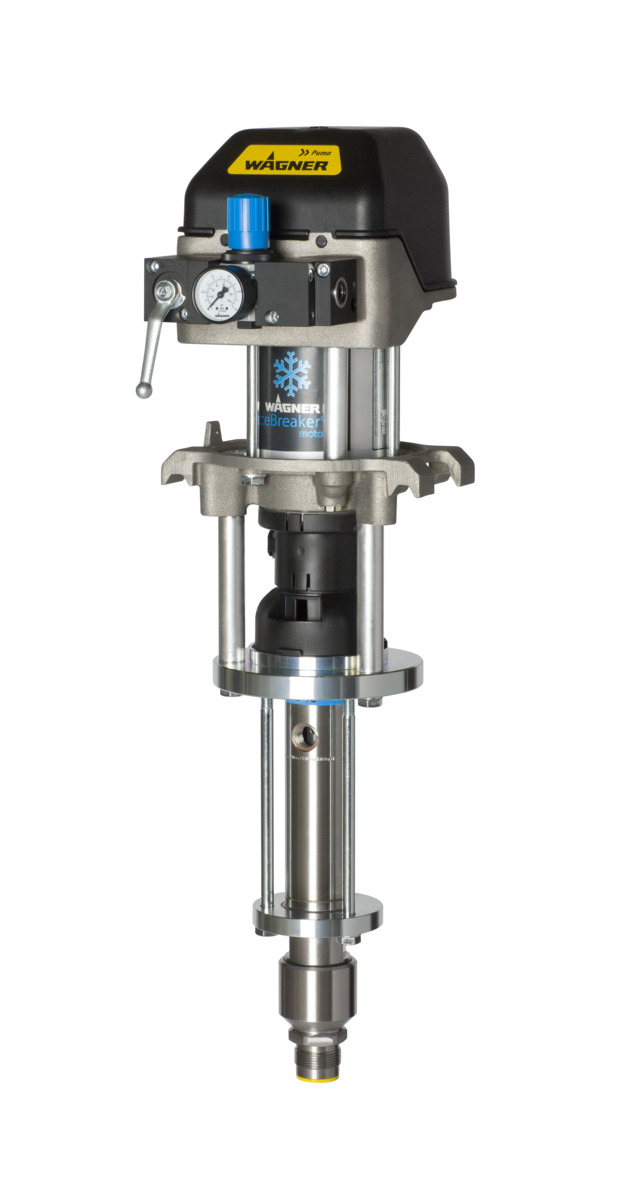 High-volume Wagner Puma 28-40 piston pump for general industrial coating processes, enhanced finishing & reliability