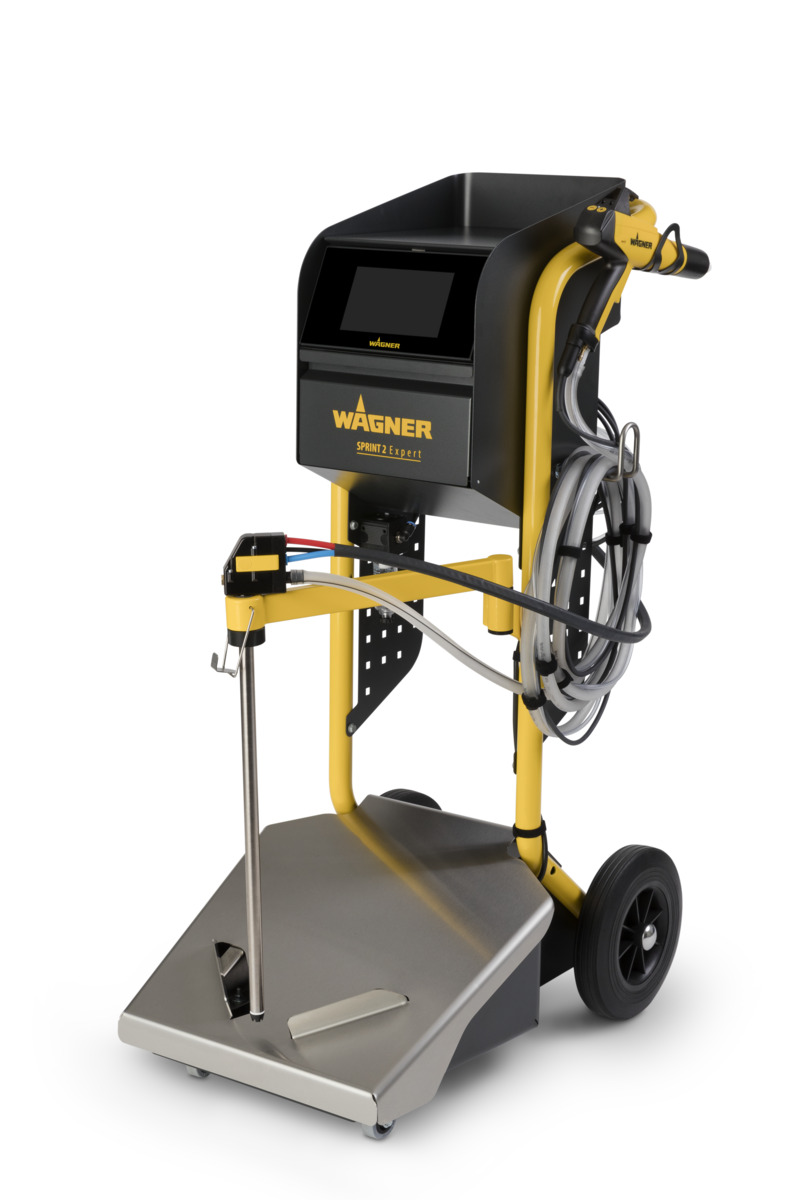 Wagner Sprint 2 powder unit - customisable, multiple settings, easy to use for non-wet protective powder coatings