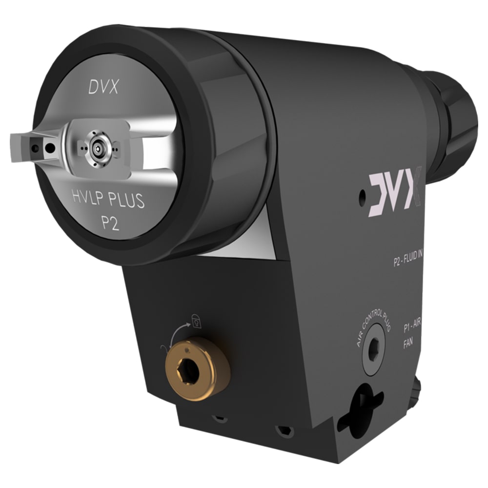 Binks DeVilbiss DVX automatic spray gun for demanding industrial coatings