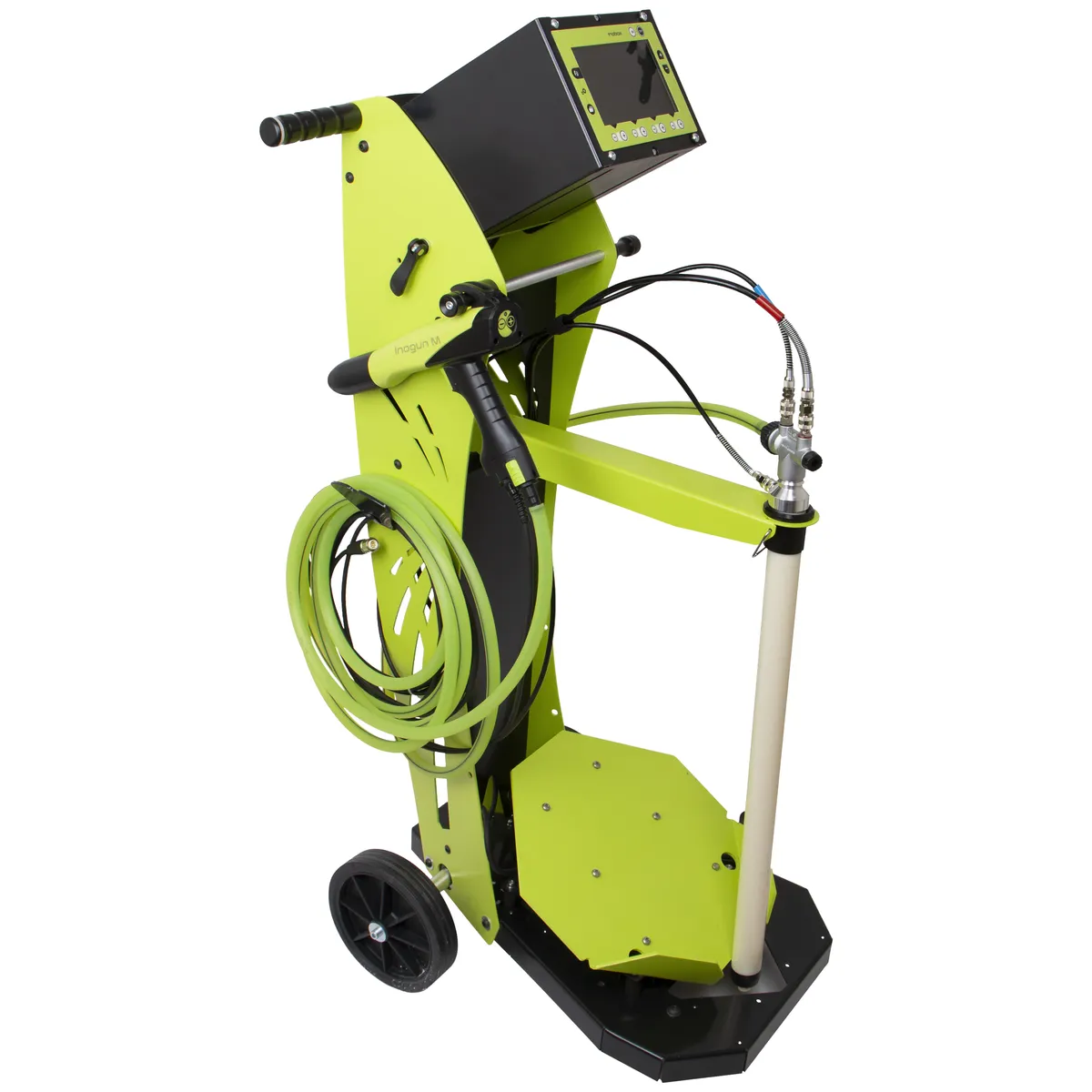 Sames Inocart vt powder unit high-efficiency easy to use complete powder setup for smooth non-wet coatings