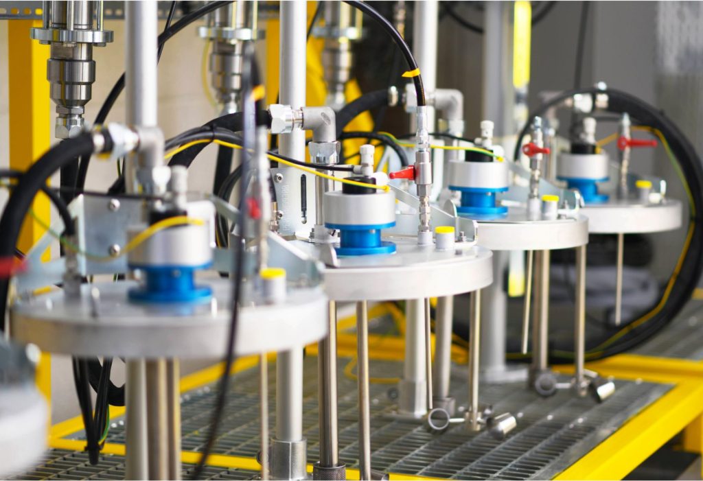 Paint agitators, custom industrial spray equipment setup for UK customer, project case study