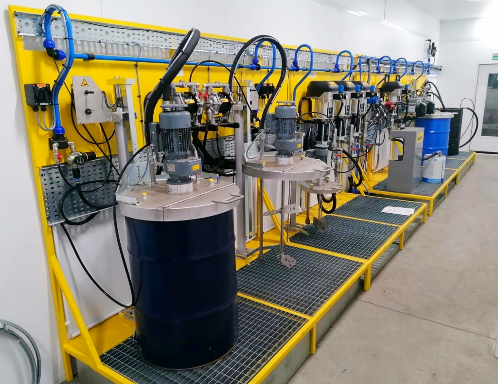 Full system installation, custom-built spray equipment, industrial spray equipment services and solutions